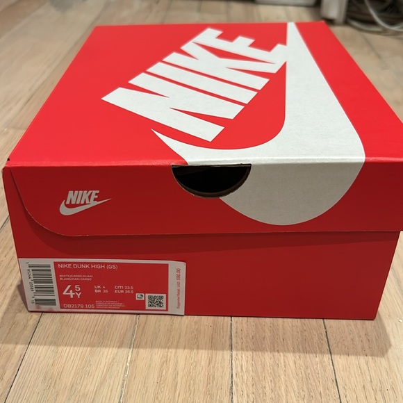 Nike Dunk High (GS) Khaki - Picture 6 of 6